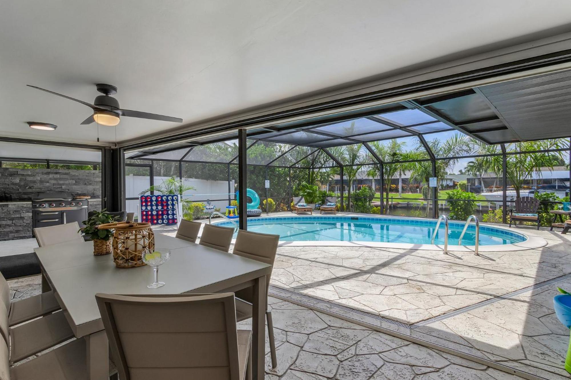 Gulf Access, Kayaks, Heated Pool - Cape By The Ocean - Roelens Villa Cape Coral Exterior photo